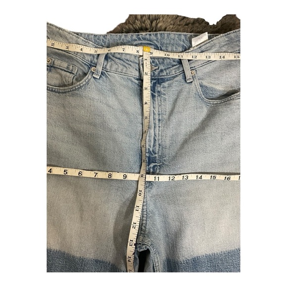H&M Jeans Womens Size 8 Loose Straight Ankle Light Wash Denim High Rise - Picture 12 of 14